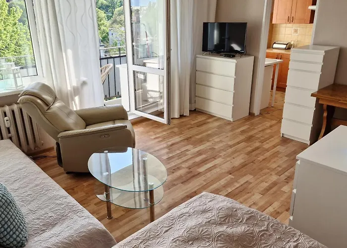 Mango Lu Z Balkonem, Plaza 300m Apartman *