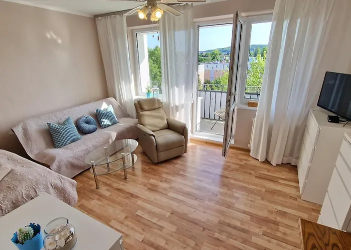 Apartman Mango Lu Z Balkonem, Plaza 300m *