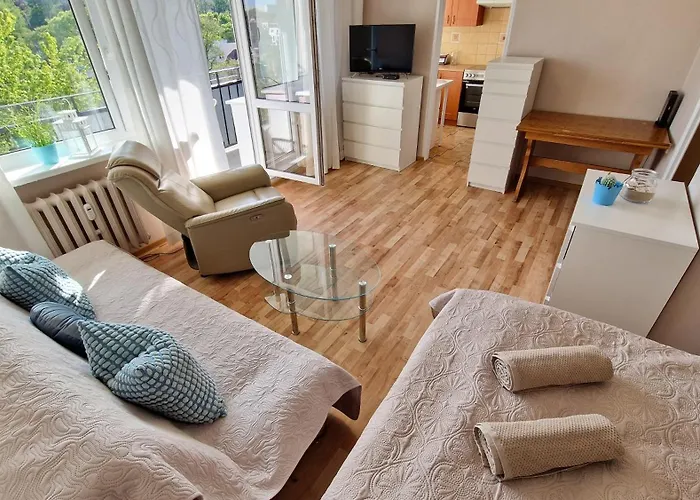 Apartman Mango Lu Z Balkonem, Plaza 300m *